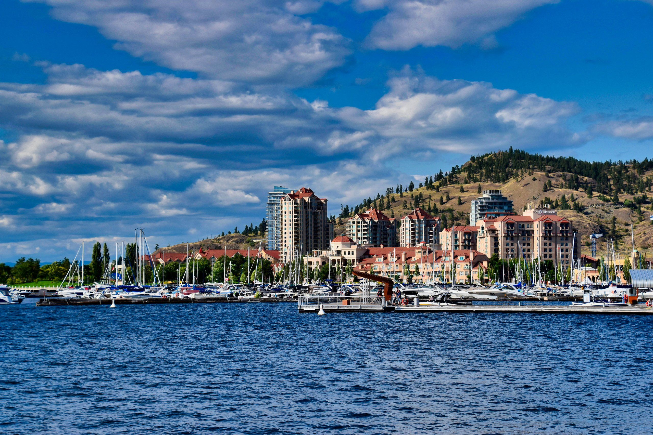 Kelowna and Okanagan Lake