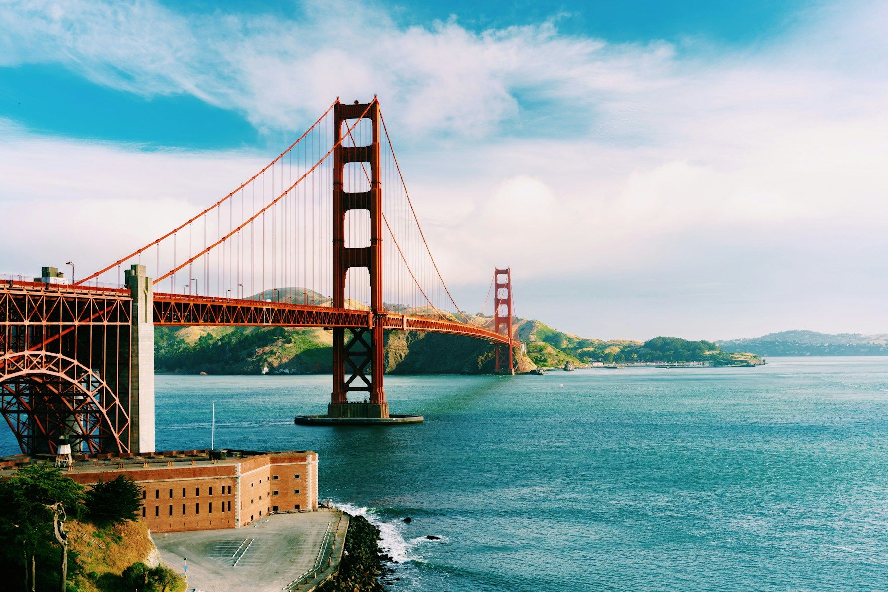The Golden Gate Bridge in San Francisco